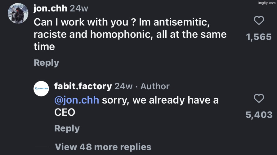 made w/ Imgflip meme maker