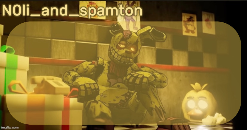 N0li's Springtrap temp Blank Meme Template