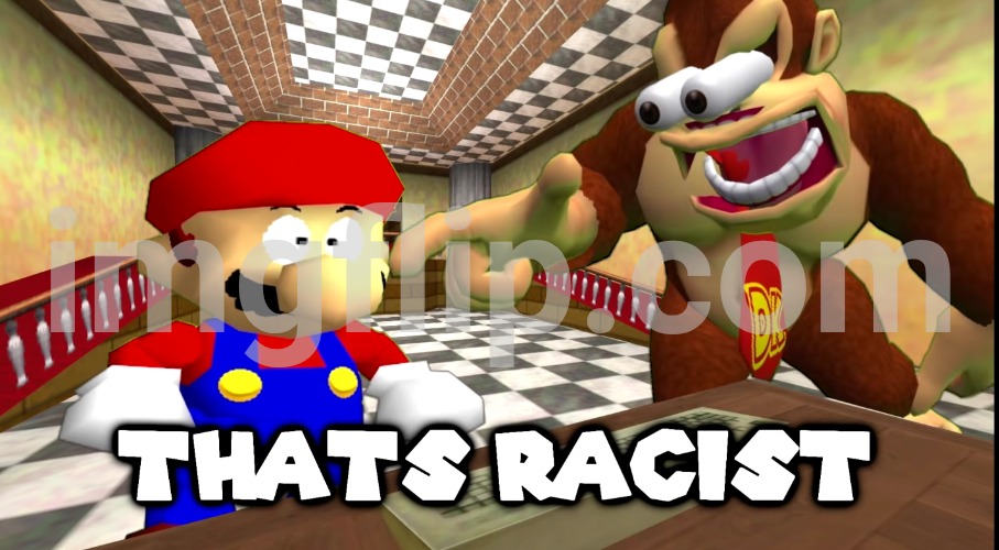 THAT'S RACIST | image tagged in that's racist | made w/ Imgflip meme maker