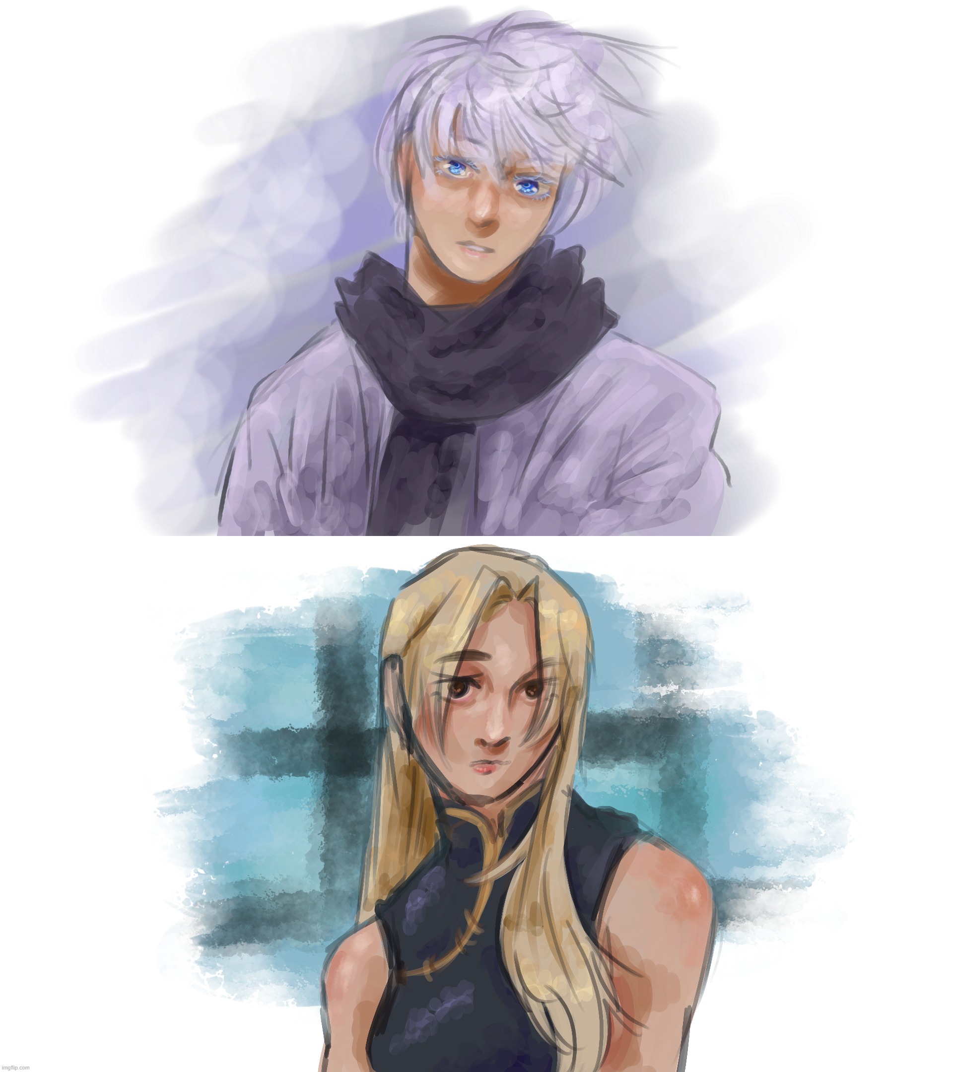 fixed gojo, and yuki | made w/ Imgflip meme maker