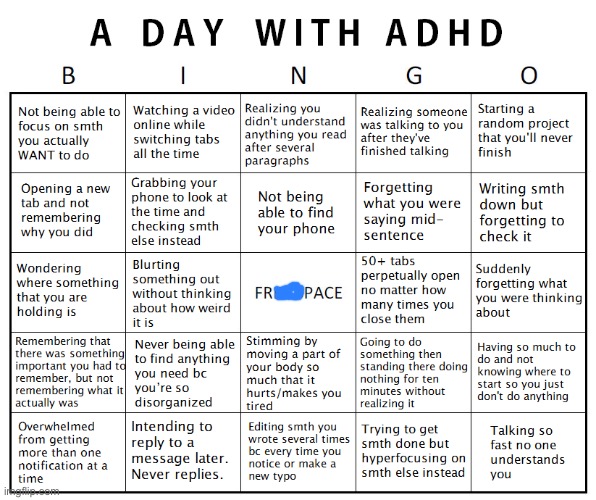 lmao what | image tagged in another adhd bingo | made w/ Imgflip meme maker