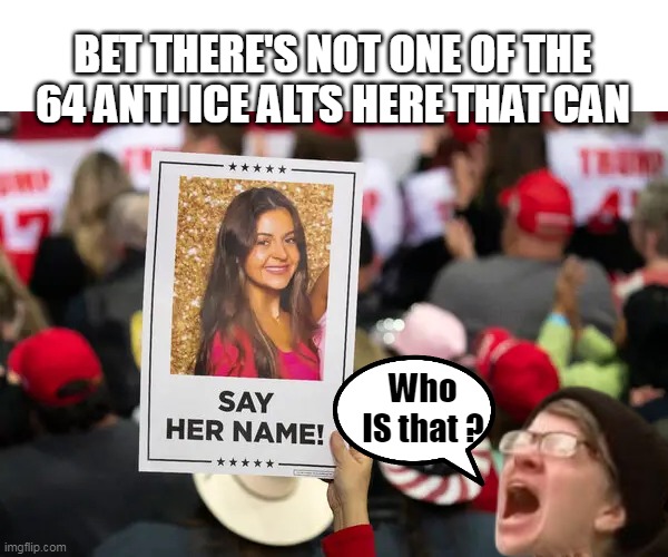 BET THERE'S NOT ONE OF THE 64 ANTI ICE ALTS HERE THAT CAN Who IS that ? | made w/ Imgflip meme maker