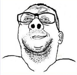 Smuggy wojak Blank Meme Template