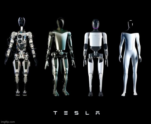 Multiple Gen Optimus robots