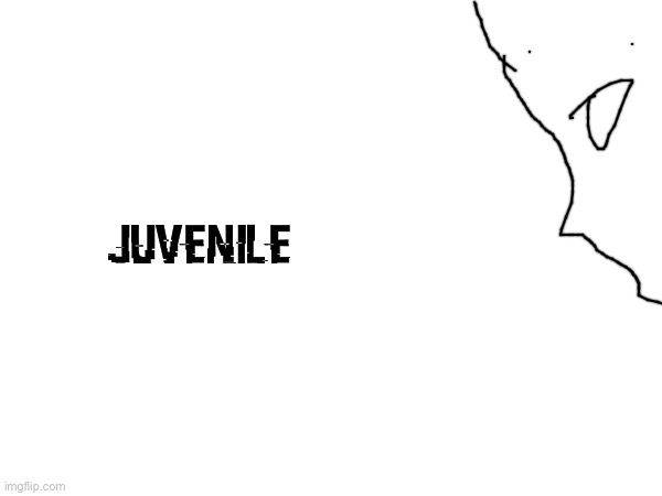 juvenile | made w/ Imgflip meme maker