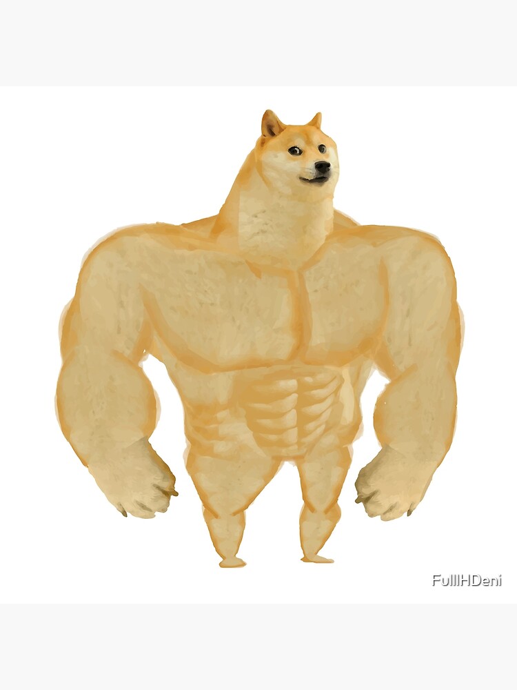 Buff doge Blank Meme Template