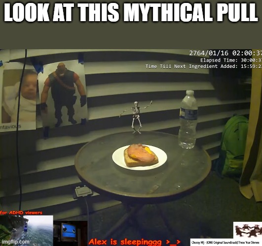 sandwich | LOOK AT THIS MYTHICAL PULL | made w/ Imgflip meme maker