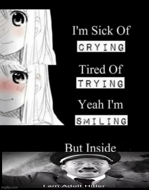 I'm Sick Of Crying | image tagged in i'm sick of crying | made w/ Imgflip meme maker