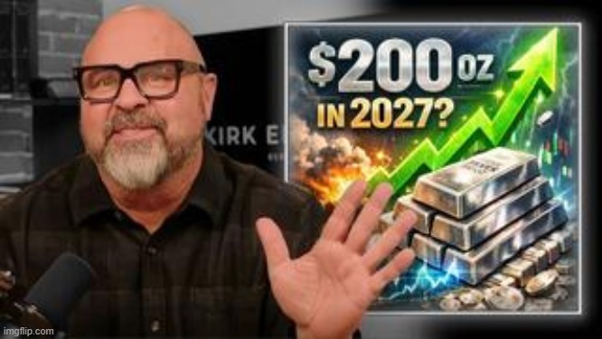 BREAKING EXCLUSIVE: Silver Could Soar Past $100/oz By The End Of The Month & $200/oz In 2027!! (Video) 