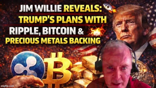 Jim Willie: Trump’s Plans With Ripple, Bitcoin & Precious Metals Backing (Video) 