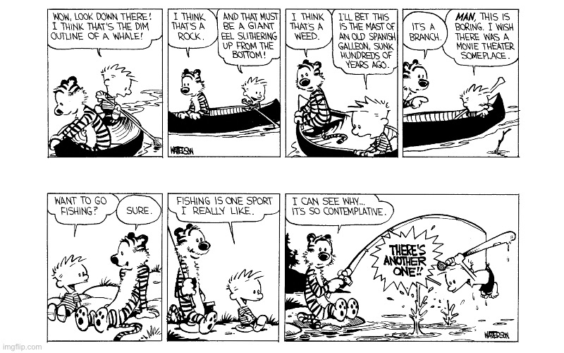 image tagged in calvin and hobbes,comics | made w/ Imgflip meme maker