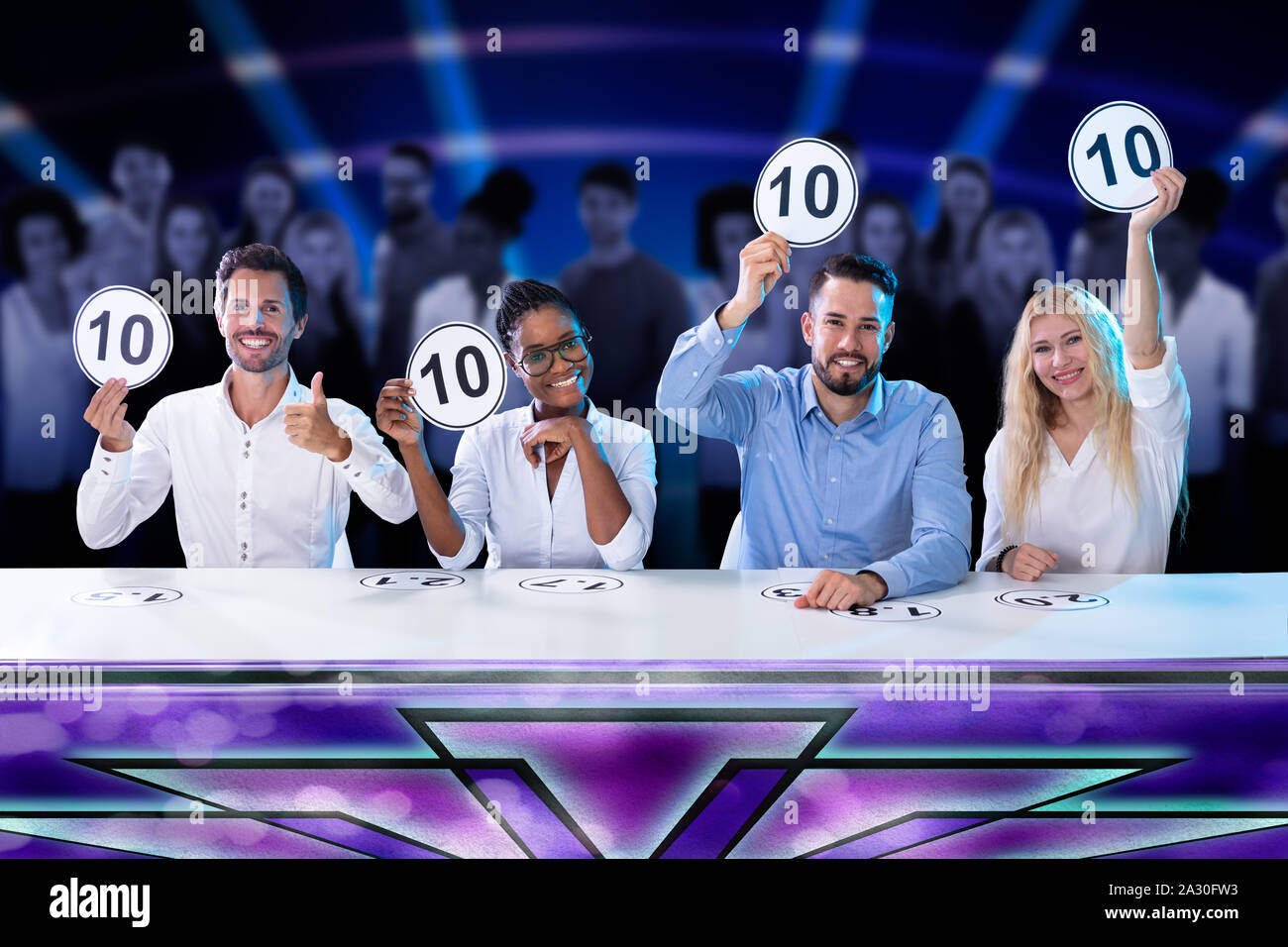 Judges 10 Blank Meme Template