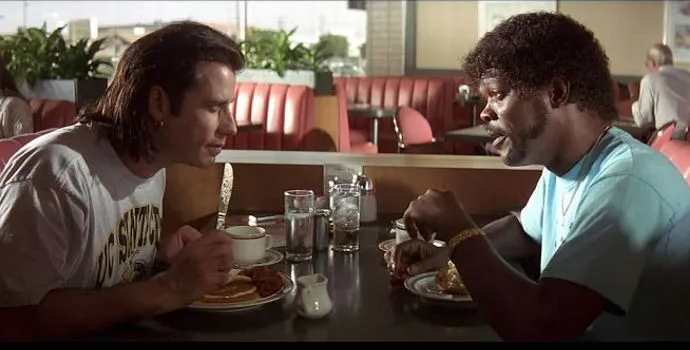 Pulp Fiction Pork Blank Meme Template