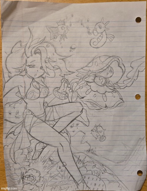 Made a Pokemon Trainer for my Pokemon Oc. Her name is Maree | made w/ Imgflip meme maker