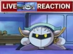 Live Meta Knight Reaction Blank Meme Template