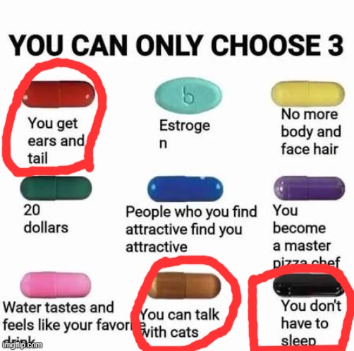 black is already me | image tagged in you can only choose 3 | made w/ Imgflip meme maker