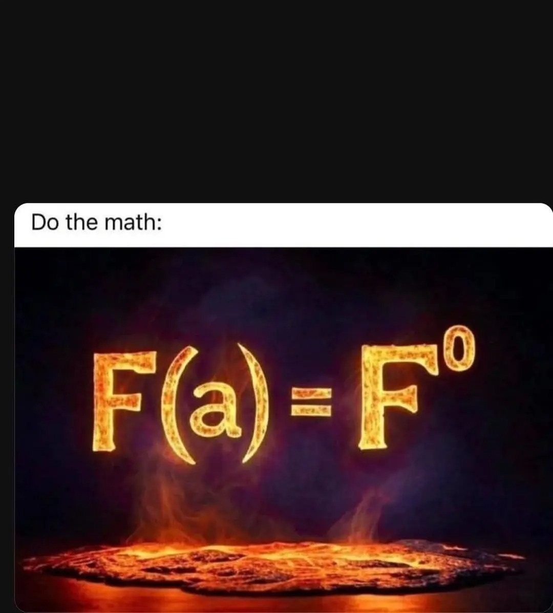 High Quality FAFO Math Blank Meme Template