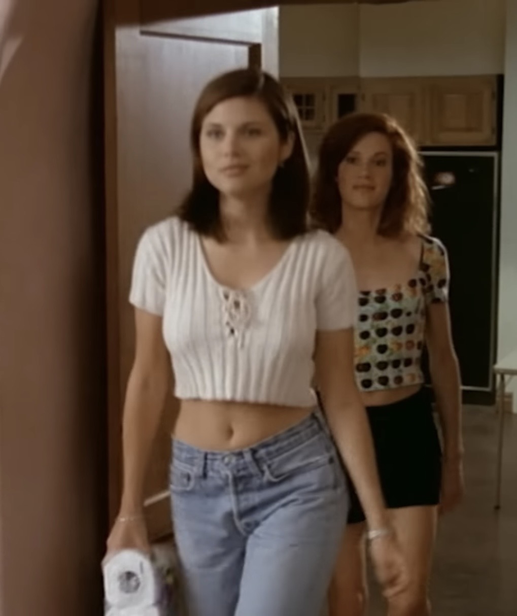 Valerie Malone Flaunts Sexy Midriff Blank Meme Template