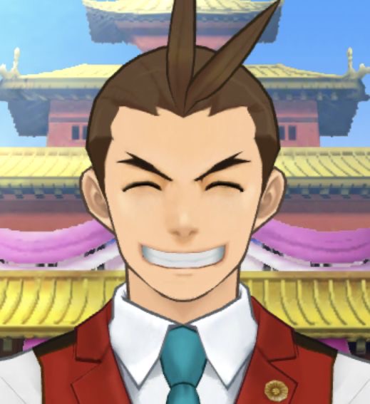 Apollo justice Blank Meme Template