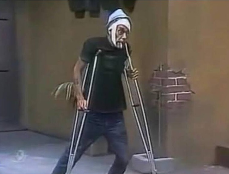 Don Ramon muletas Blank Meme Template