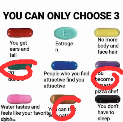 you can only choose 3 | image tagged in you can only choose 3 | made w/ Imgflip meme maker