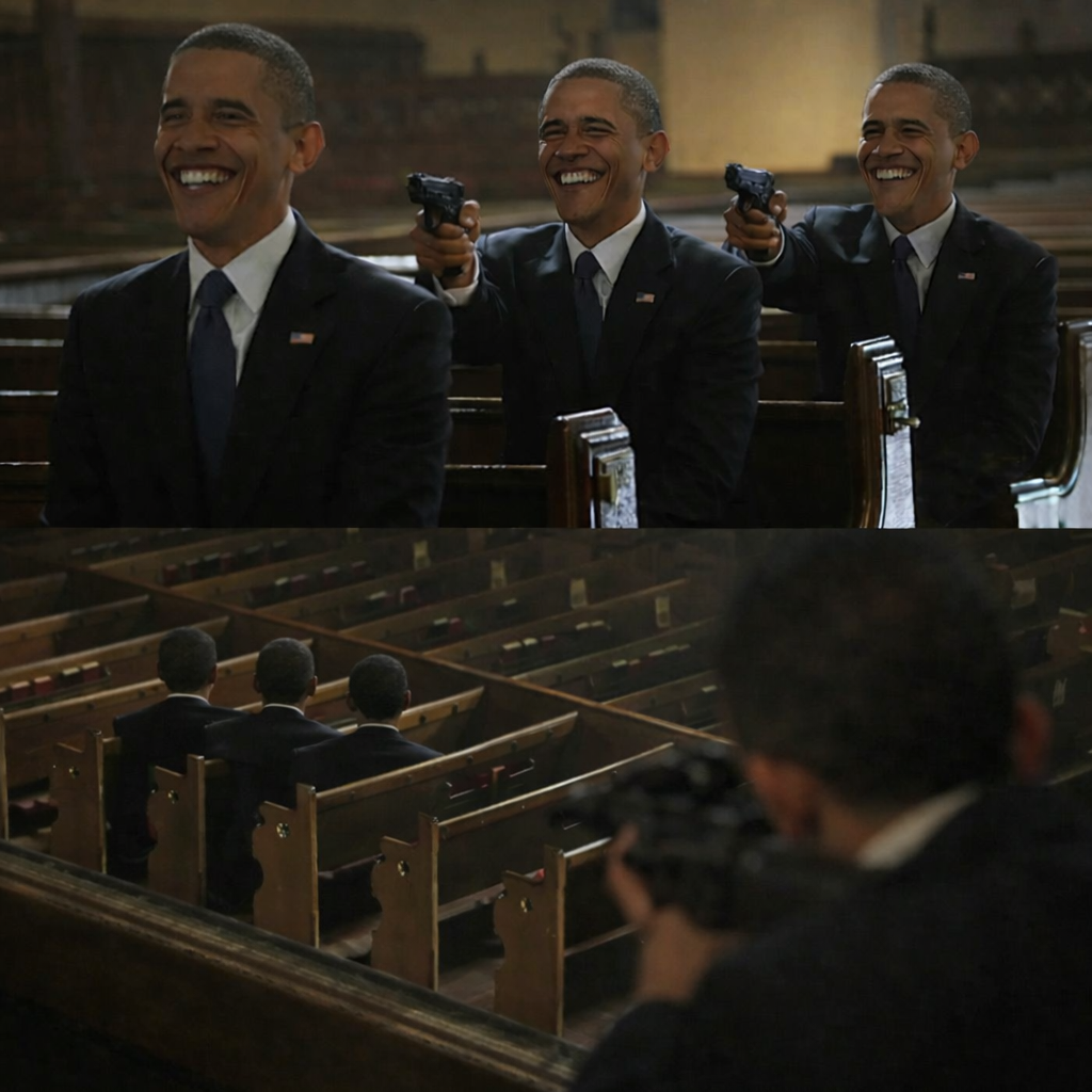 Obama Church Shooters Blank Meme Template
