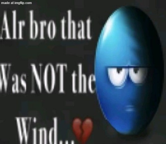 that was NOT the wind | image tagged in that was not the wind | made w/ Imgflip meme maker