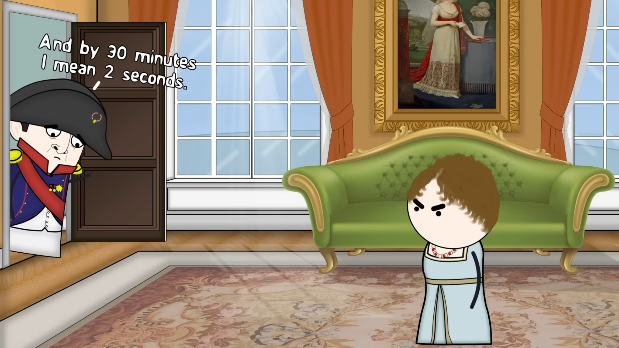 By 30 minutes, I mean 2 seconds Blank Meme Template