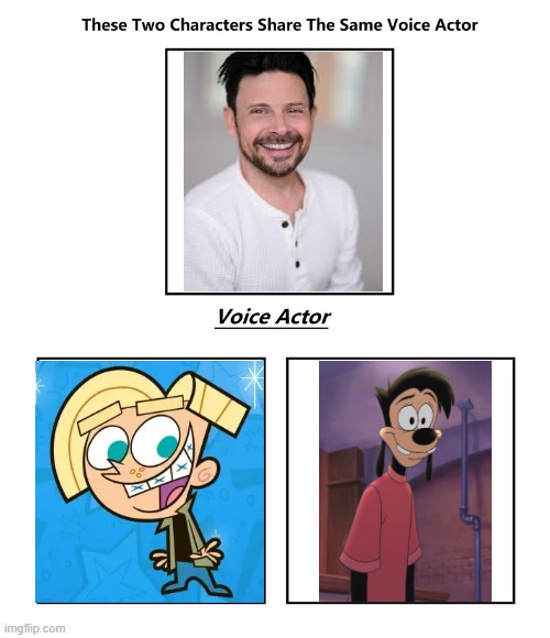 Jason Marsden | image tagged in same voice actor,jason marsden,fairly odd parents,a goofy movie,disney,nickelodeon | made w/ Imgflip meme maker