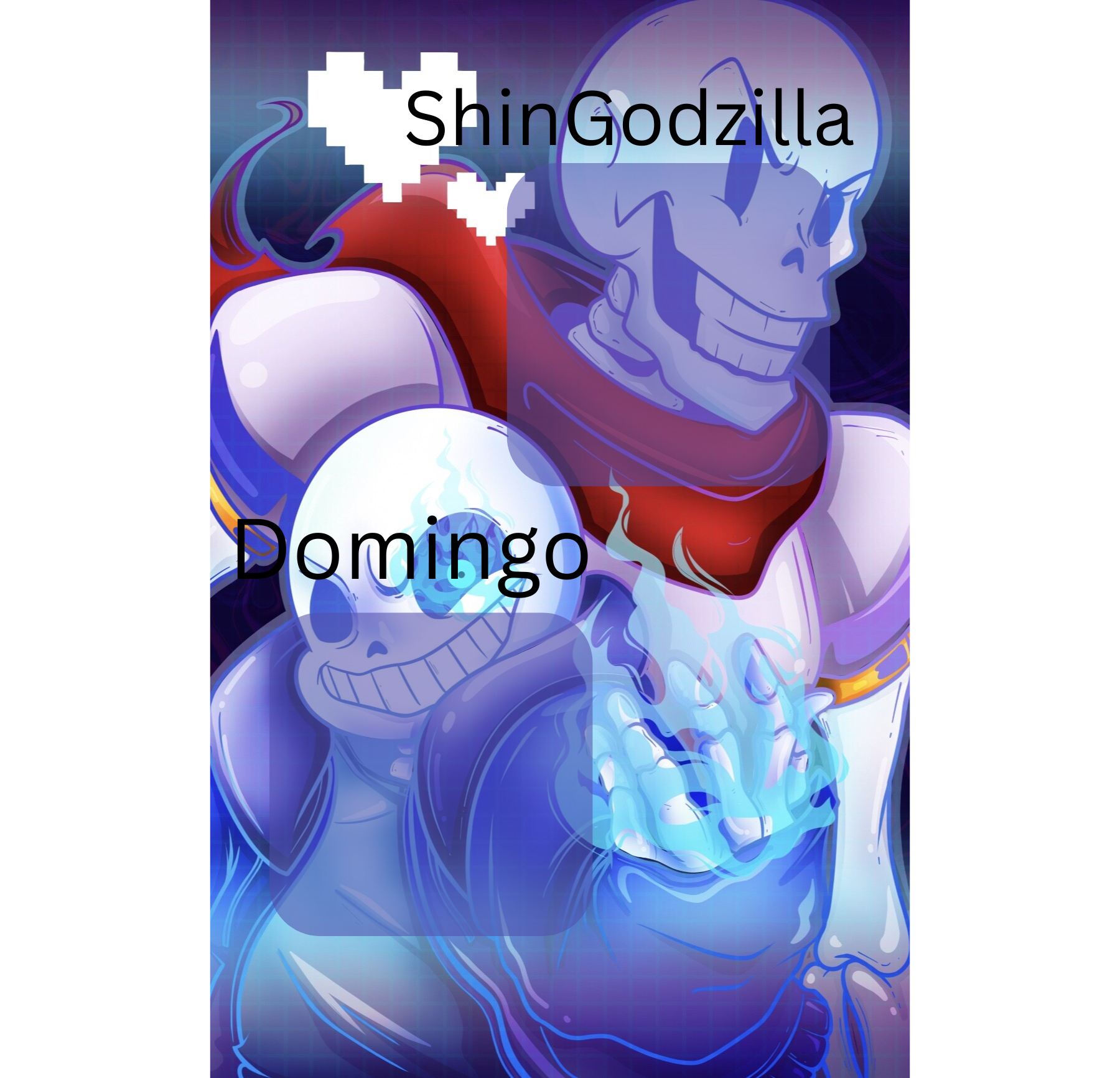 ShinGodzilla and Domingo shared template Blank Meme Template