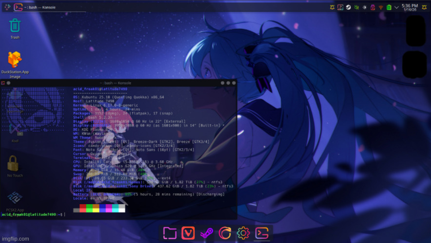 Just finished setting up a new Desktop. (Thought it looked cool) | made w/ Imgflip meme maker