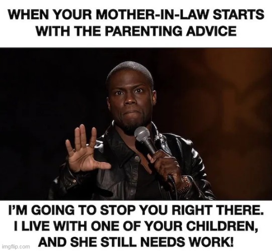 Ahem, "Mom" | image tagged in mother in law meme | made w/ Imgflip meme maker