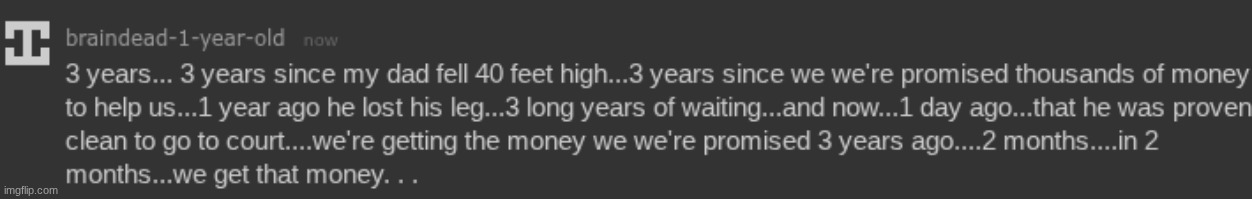 my dad, mom, and me have waited 3 YEARS for this... now...it's time | image tagged in good ending | made w/ Imgflip meme maker