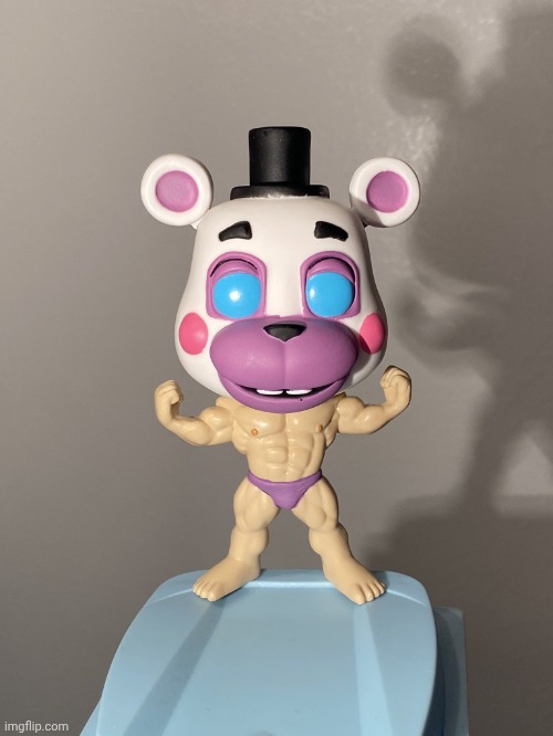 Buff Helpy | image tagged in buff helpy | made w/ Imgflip meme maker