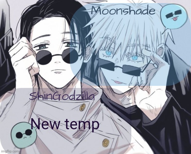 Moonshade and ShinGodzilla Announcement Template | New temp | image tagged in moonshade and shingodzilla announcement template | made w/ Imgflip meme maker
