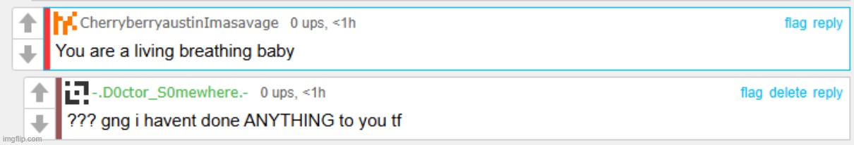 original post wasnt even about him and was posted two hours ago | image tagged in what | made w/ Imgflip meme maker