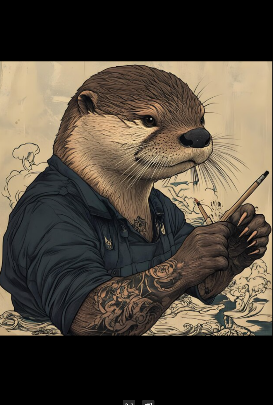 Otter Blank Meme Template