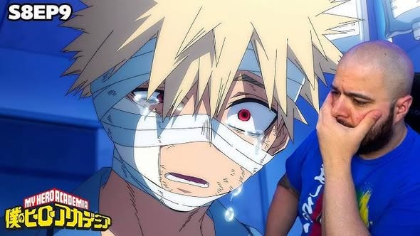 bakugo crying Blank Meme Template