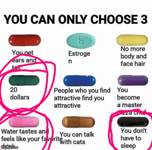 you can only choose 3 | image tagged in you can only choose 3 | made w/ Imgflip meme maker