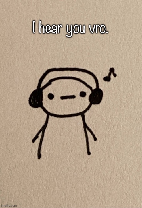 I'm Listening for good $SHAYTE | I hear you vro. | image tagged in i'm listening for good shayte | made w/ Imgflip meme maker