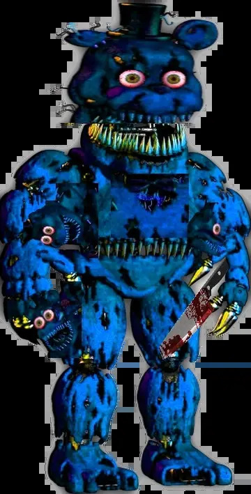 nightmare bear5 Blank Meme Template