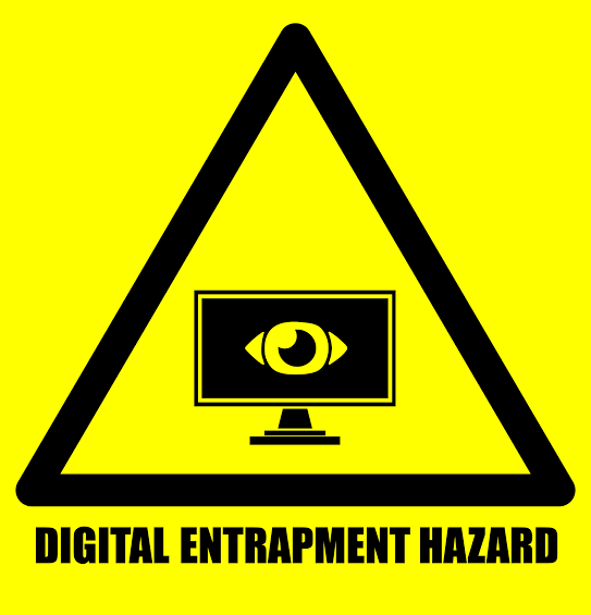 Digital Entrapment Hazard Blank Meme Template