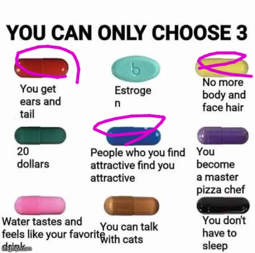 you can only choose 3 | image tagged in you can only choose 3 | made w/ Imgflip meme maker