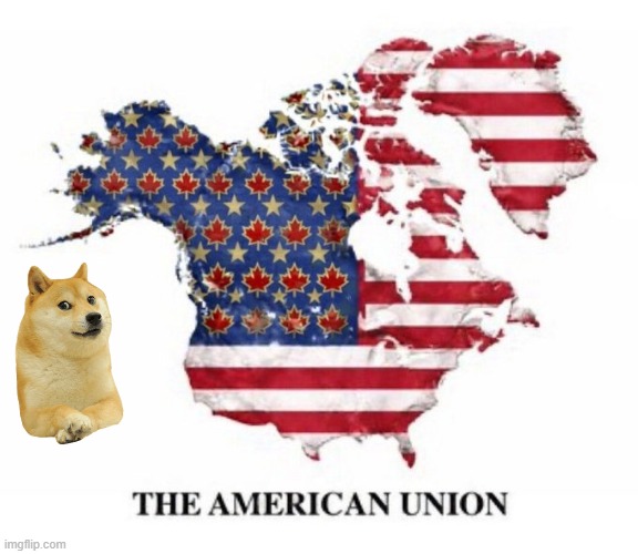the new American Union | image tagged in american union | made w/ Imgflip meme maker