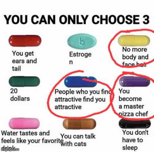 you can only choose 3 | image tagged in you can only choose 3 | made w/ Imgflip meme maker