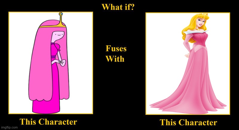 Princess Bubblegum Fuses With Princess Aurora | image tagged in what if fuses,sleeping beauty,adventure time,princess bubblegum,princess aurora,disney princess | made w/ Imgflip meme maker