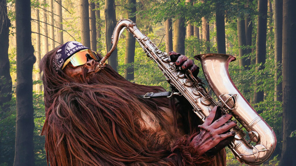 Saxsquatch Blank Meme Template