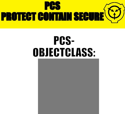 PCS Label V6 (By PCS Foundation) Blank Meme Template