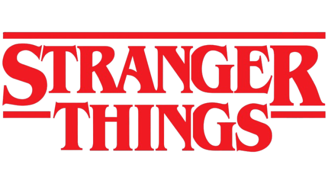 stranger things logo Blank Meme Template
