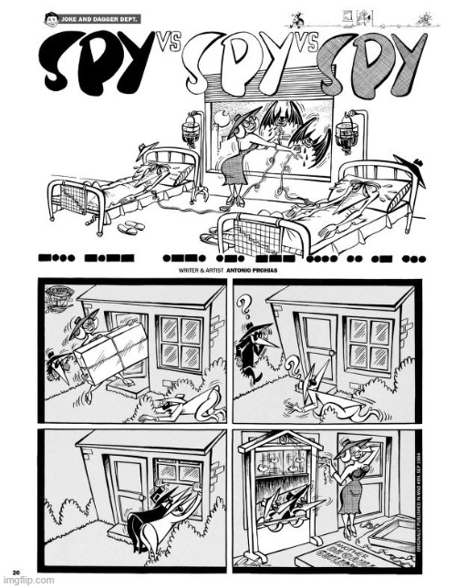 image tagged in spy vs spy,grey,package,window,guillotine,oh no | made w/ Imgflip meme maker